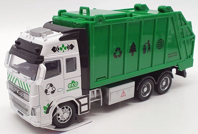 Lorry Truck For Recycling Pull Back And Go Green